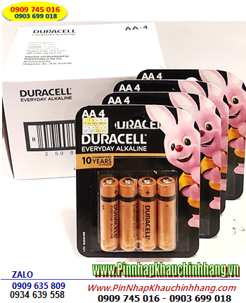 COMBO 01Hộp Pin AA Duracell Everyday MN1500-LR6 Alkaline (Mẫu mới) _Giá 468.000đ/Hộp48viên